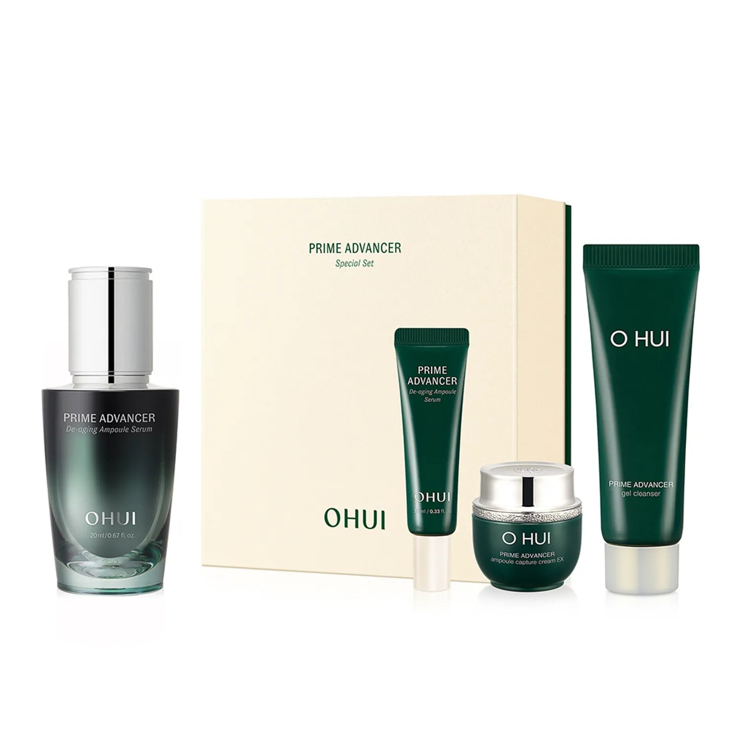 Ohui Prime Advancer 抗衰老安瓶精华特别套装 20ml
