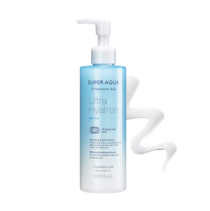 MISSHA 超级水润透明质酸温和去角质霜 250ml