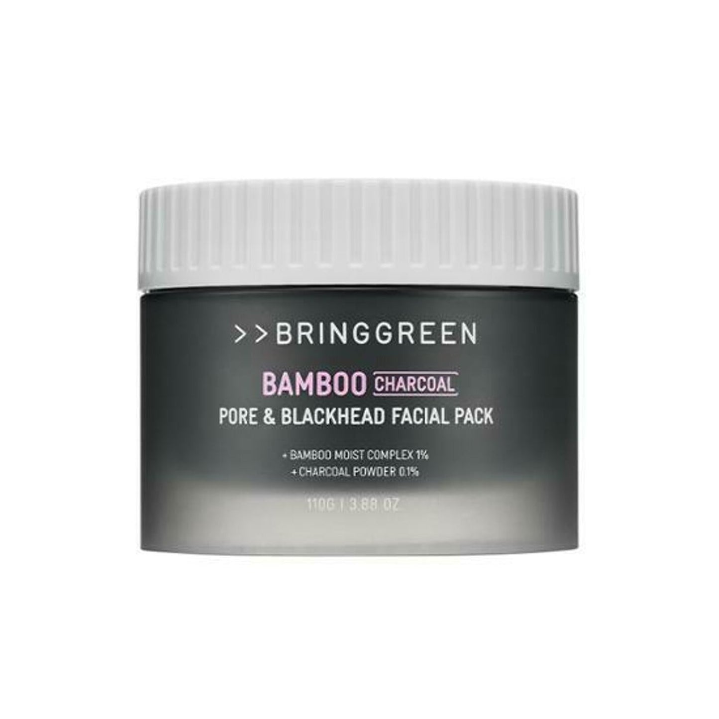 BRINGGREEN 竹炭毛孔黑头面膜 110g
