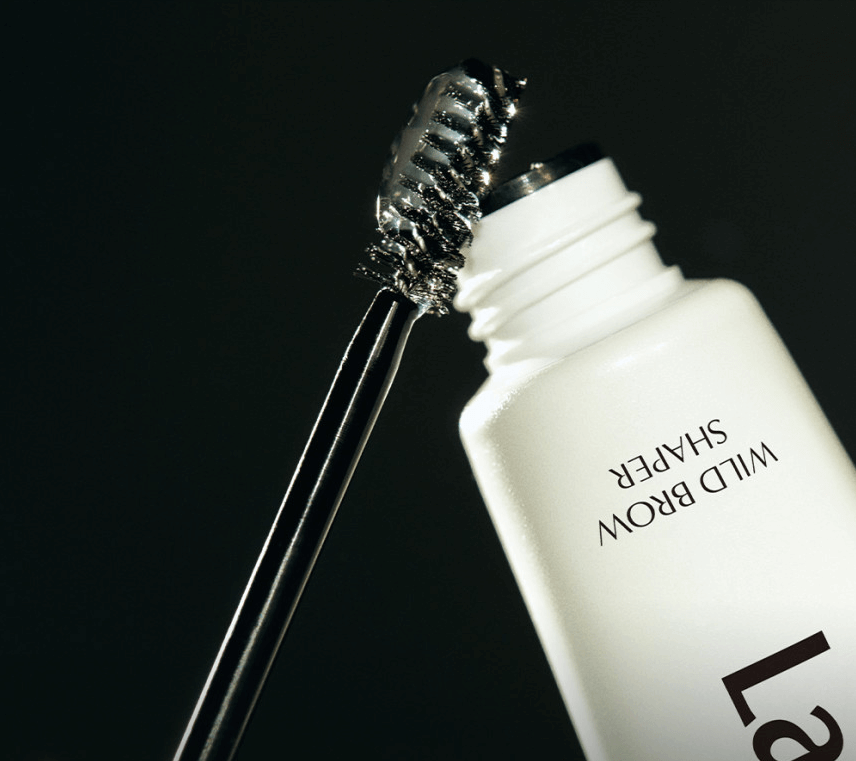 Laka Wild Brow Shaper with brush, designed for defining and taming brows with a transparent formula.