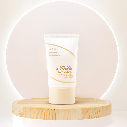 Isntree Yam Root Milk Tone Up Sun Cream 50ml SFP50+ PA++++