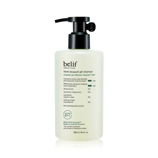 belif 草本花束洁面啫喱 250ml