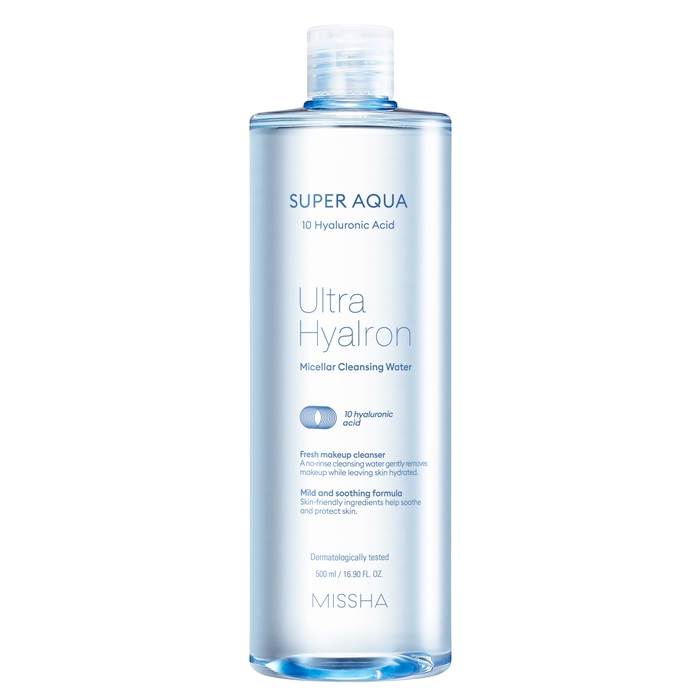 MISSHA Super Aqua Ultra Hyalron Cleansing Water 500ml