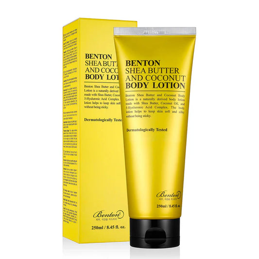 Benton 乳木果油和椰子润肤露 250ml