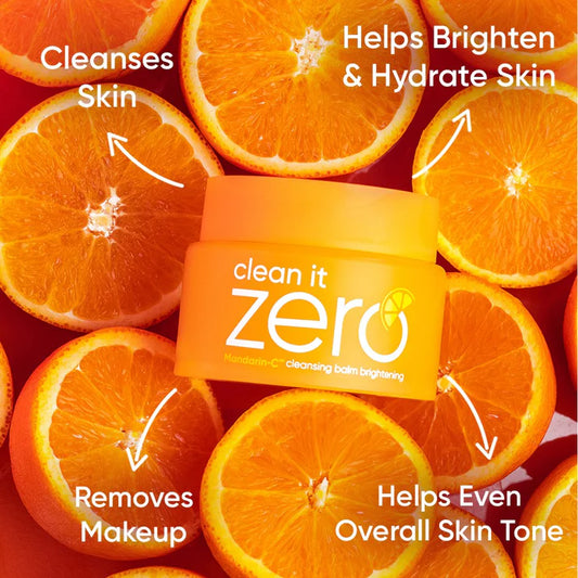 芭妮兰 Clean It Zero 柑橘-C 亮肤卸妆膏 100ml