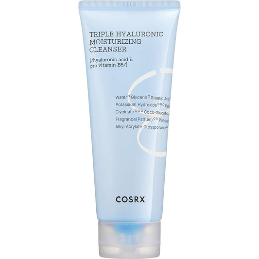 COSRX 三重透明质酸保湿洁面乳 150ml