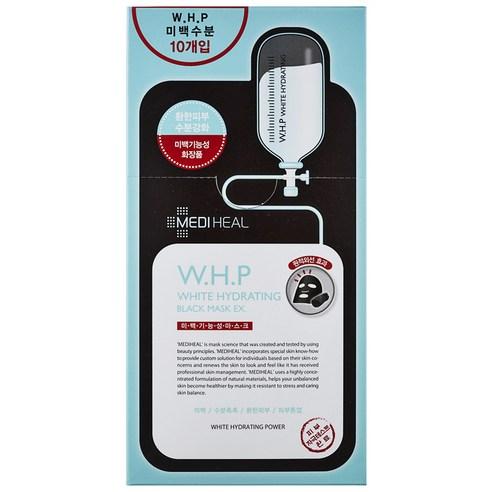 MEDIHEAL W.H.P White Hydrating Black Mask EX 25ml x 10