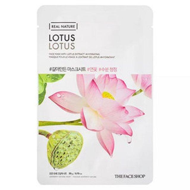 菲诗小铺 (THE FACE SHOP) 天然面膜 #Lotus x 10