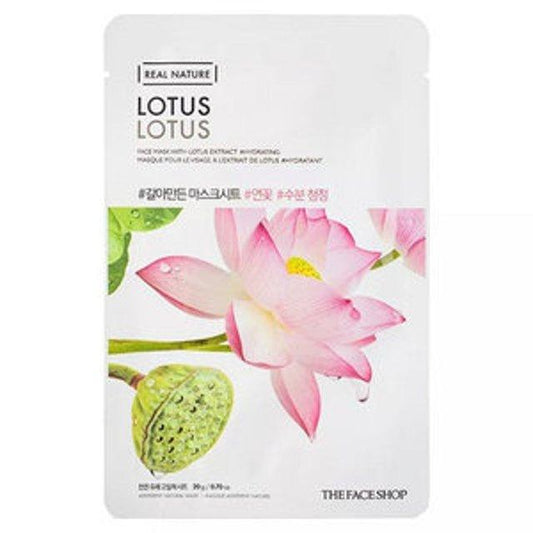 菲诗小铺 (THE FACE SHOP) 天然面膜 #Lotus x 10