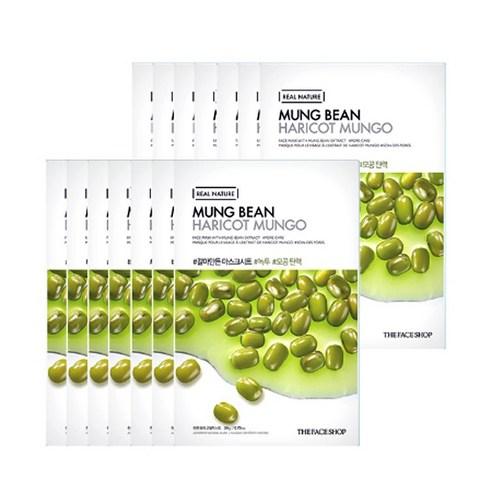 菲诗小铺 (THE FACE SHOP) 天然面膜 #绿豆 x 10