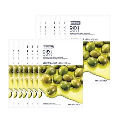 菲诗小铺 (THE FACE SHOP) 天然面膜 #Olive x 10