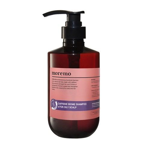 moremo 咖啡因生物群落洗发水（油性头皮适用）500ml