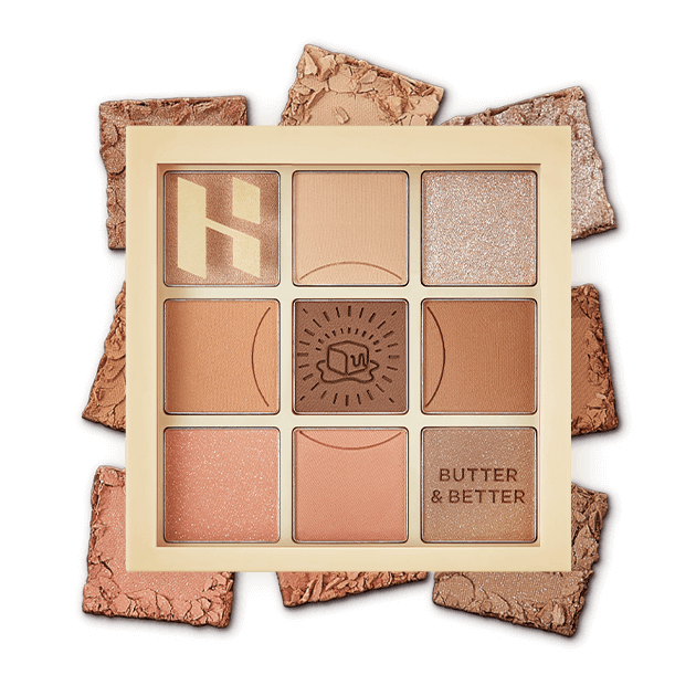 HOLIKA HOLIKA My Fave Mood Eye Palette Butter & Better Collection