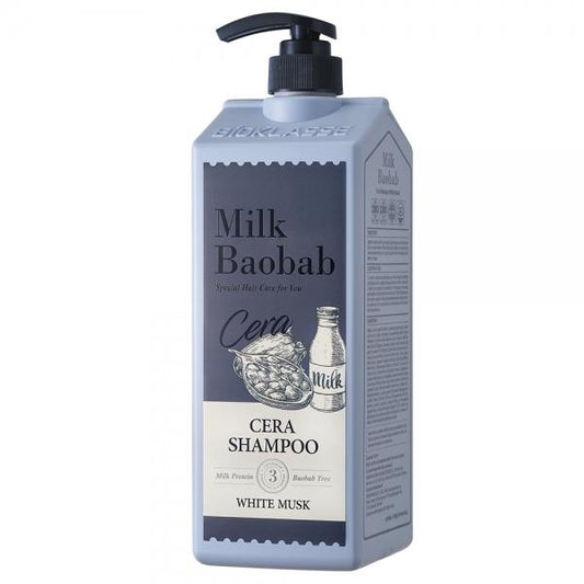 BIOKLASSE MILK BAOBAB HAIR 蜂蜡洗发水 1200ml #白麝香