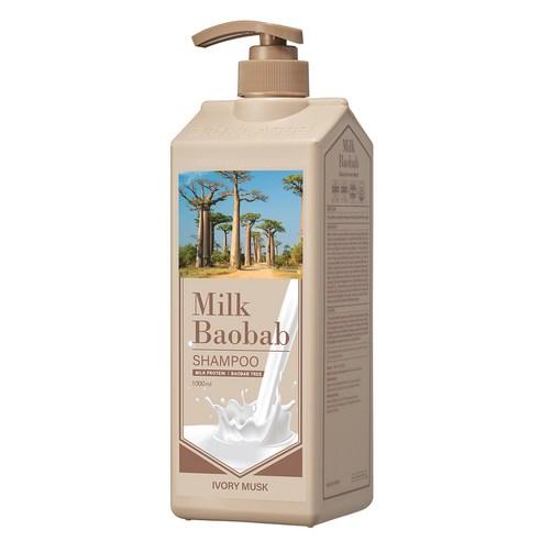 BIOKLASSE MILK BAOBAB 洗发水 1000ml #象牙麝香