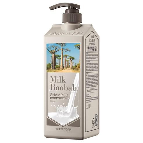 BIOKLASSE 牛奶猴面包树洗发水 1000ml #White Soap