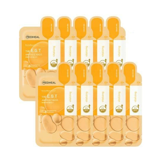 MEDIHEAL The E.G.T Ampoule Mask Sheet x 10