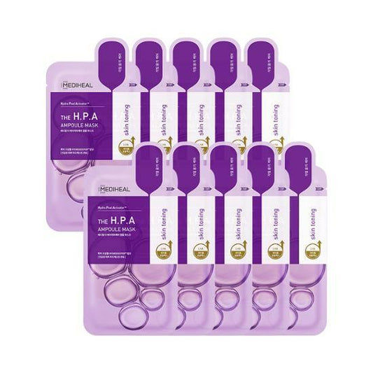 MEDIHEAL The H.P.A Ampoule Mask Sheet x 10