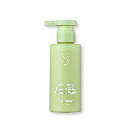 By Wishtrend 绿茶酵素牛奶泡沫洁面乳 140ml