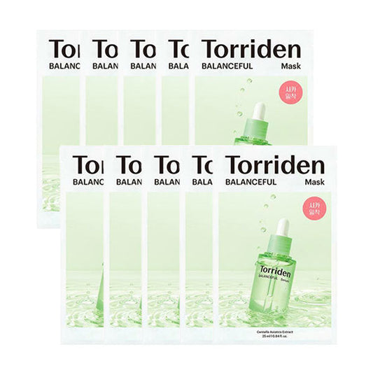 Torriden Balanceful Cica 面膜 10片
