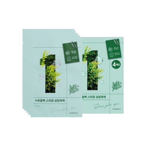 numbuzin No.1 Dewy Glow Spa 面膜 x 10
