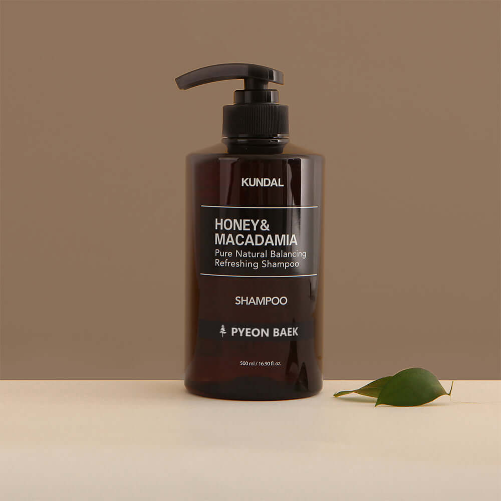 KUNDAL 蜂蜜澳洲坚果纯天然平衡清爽洗发水 500ml #PYEON BAEK