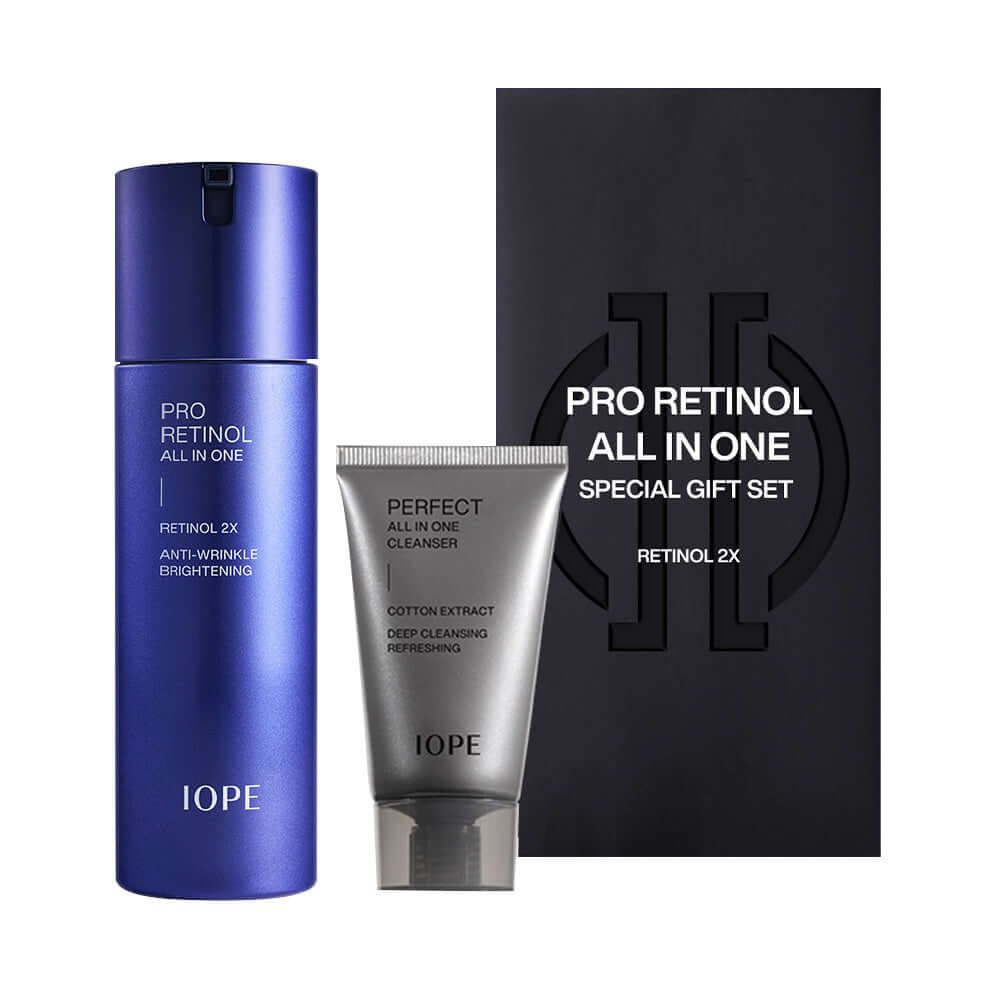 IOPE 男士专业视黄醇多效合一 + 洁面泡沫 120ml