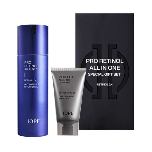 IOPE 男士专业视黄醇多效合一 + 洁面泡沫 120ml