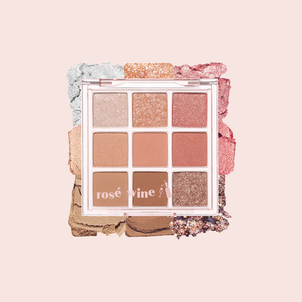 ETUDE HOUSE 玩彩九色眼影#Rose Wine