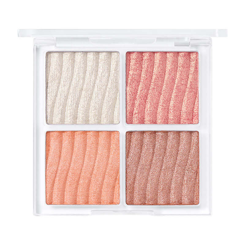 WAKEMAKE Glow Contouring Highlighter Palette