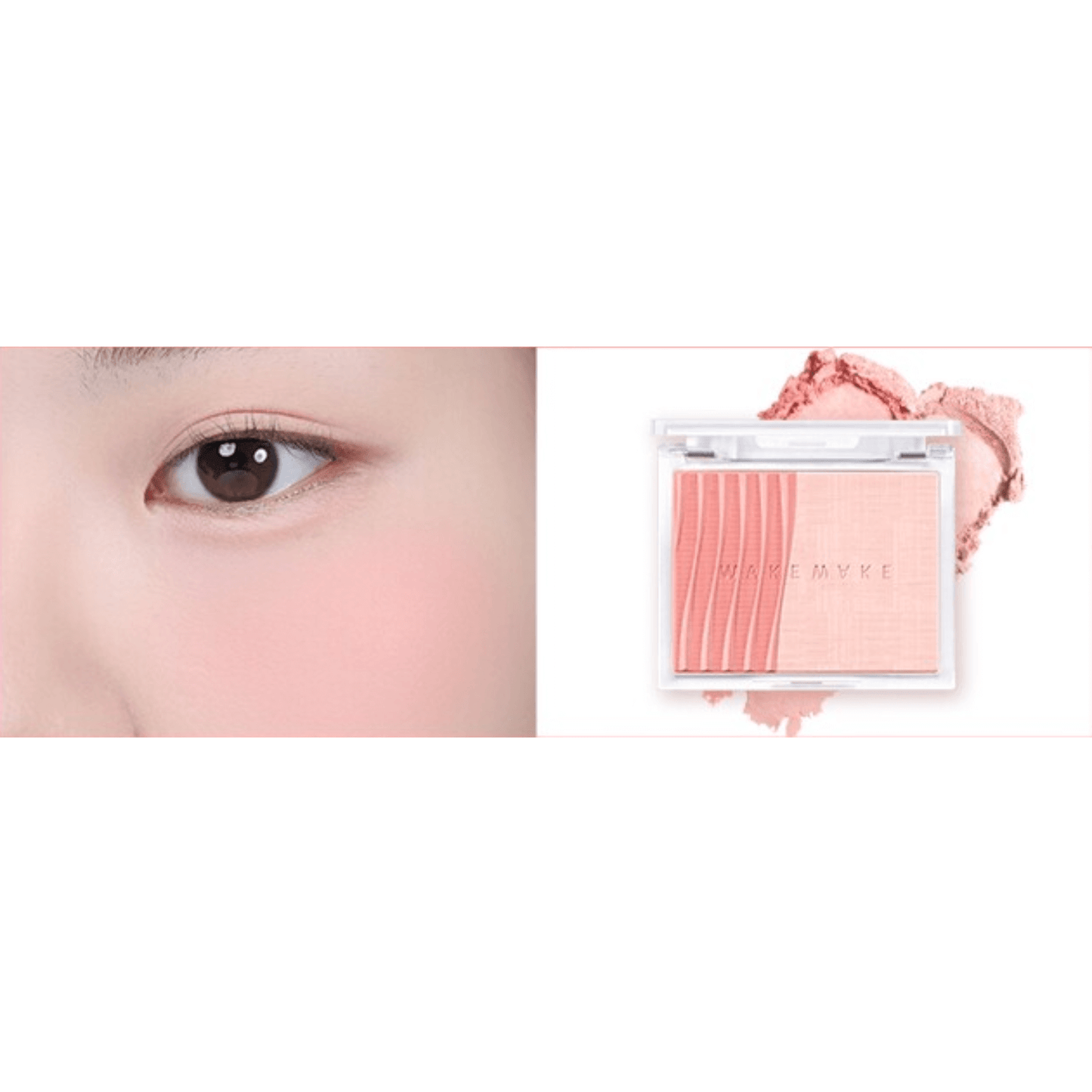 WAKEMAKE Sheer Layering Dual Blusher