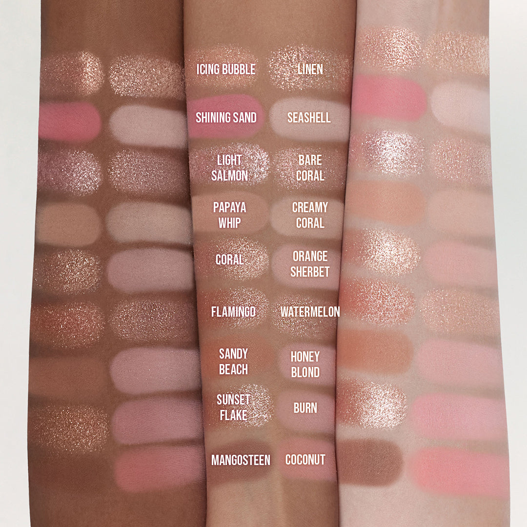dasique 眼影盘（色号：23 Summer Coral）