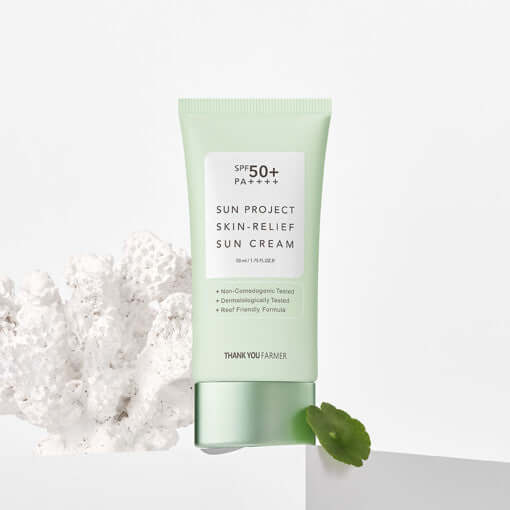 THANK YOU FARMER Sun Project Skin Relief Sun Cream SPF50+ PA++++ 50ml