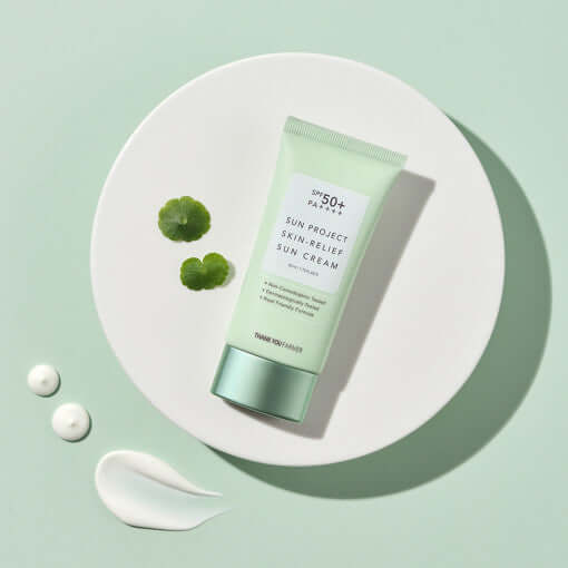 THANK YOU FARMER Sun Project Skin Relief Sun Cream SPF50+ PA++++ 50ml