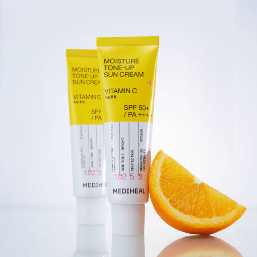 MEDIHEAL 保湿亮肤防晒霜维生素 C 50ml (SPF 50+, PA++++)
