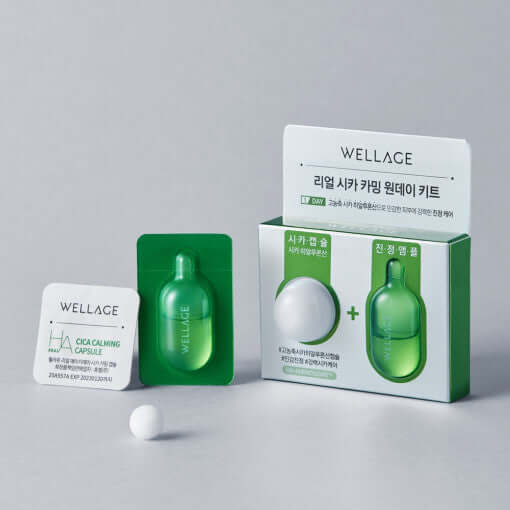 WELLAGE Real Cica Calming One Day Kit