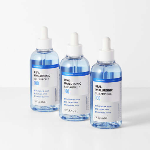 WELLAGE Real Hyaluronic Blue Ampoule 100 100ml