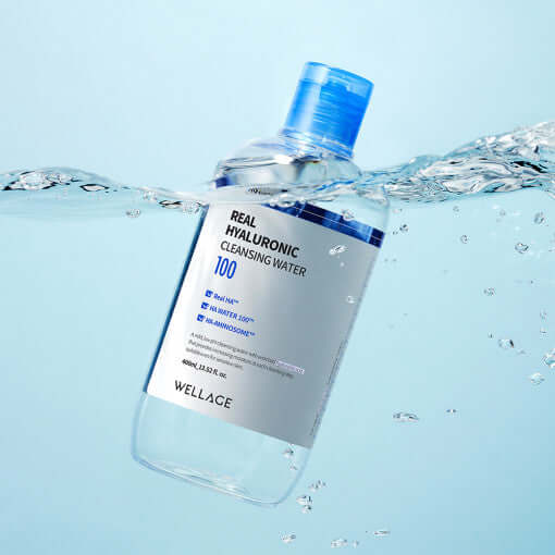 WELLAGE Real Hyaluronic Cleansing Water 400ml