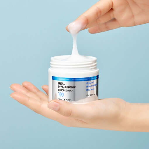 WELLAGE Real Hyaluronic Mucin Cream 50ml