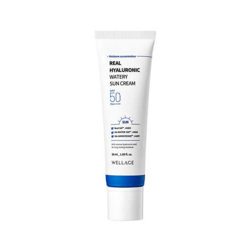 WELLAGE Real Hyaluronic Watery Sun Cream SPF50+ PA++++ 50ml