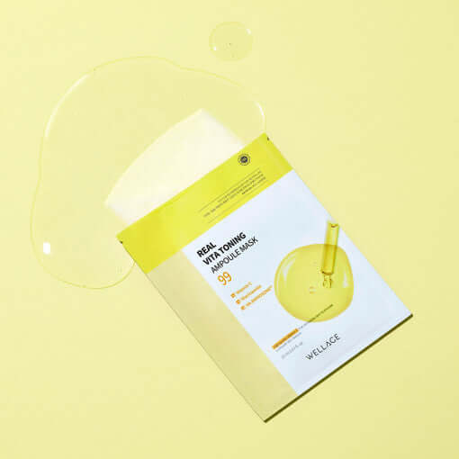 WELLAGE Real Vita Toning Ampoule Mask Sheet 20ml X 10