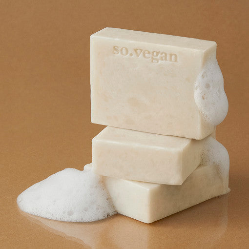 So Natural So Vegan 盐黄油融化皂 100克