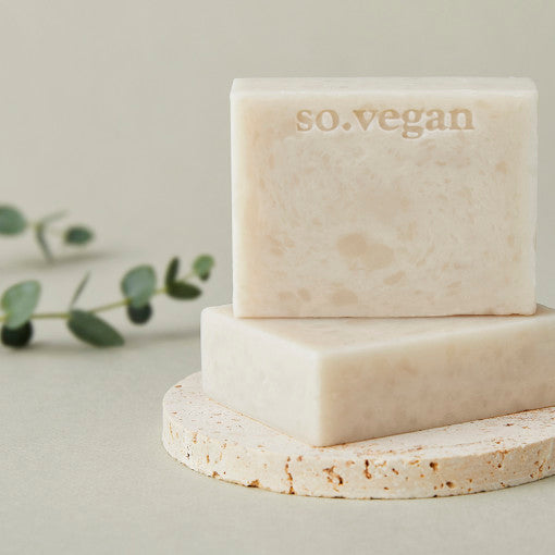 So Natural So Vegan 盐黄油融化皂 100克
