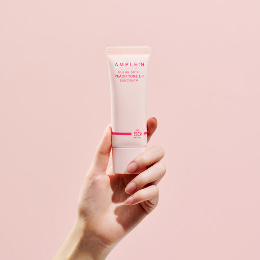 AMPLE:N Solar Shot 蜜桃亮肤防晒霜 40ml