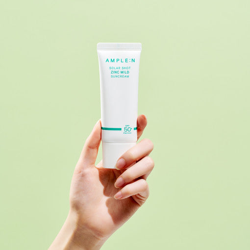 AMPLE:N Solar Shot 锌温和防晒霜 40ml