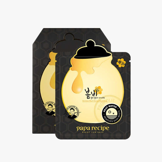 papa recipes Bombee 黑蜂蜜面膜套装 25g x 10 片