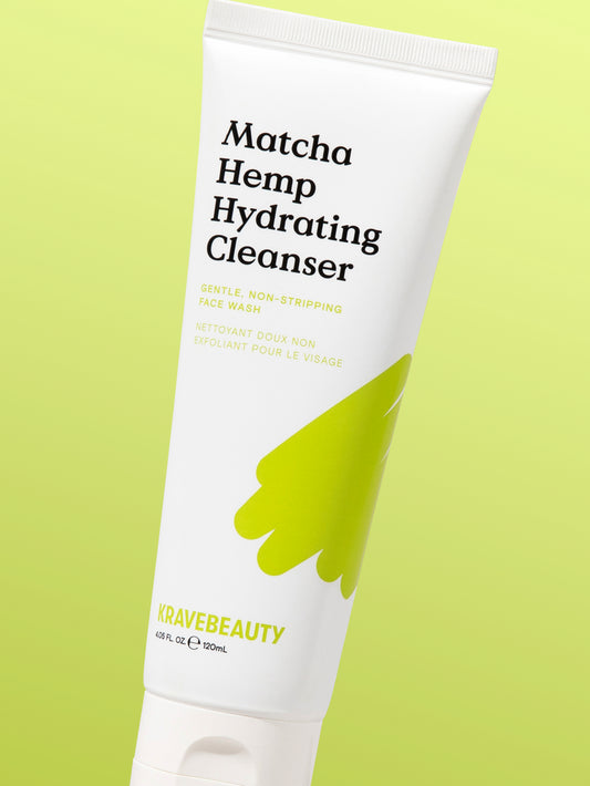 KRAVEBEAUTY 抹茶麻保湿洁面乳 120ml