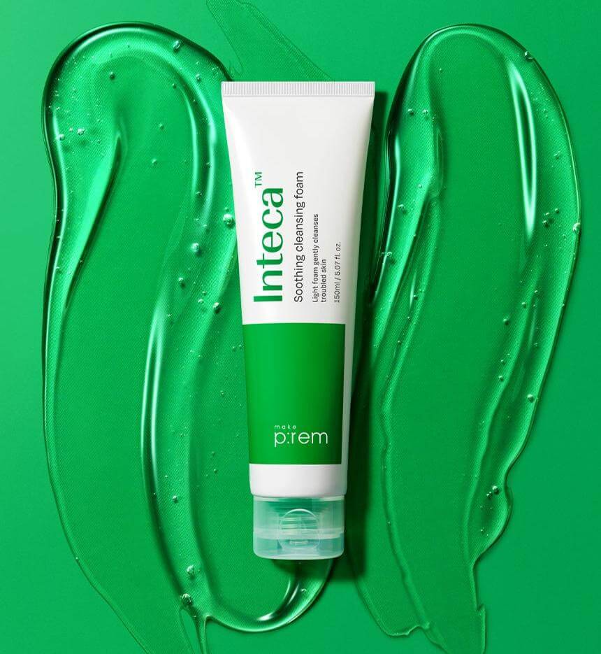 make p:rem Inteca 舒缓洁面泡沫 150ml