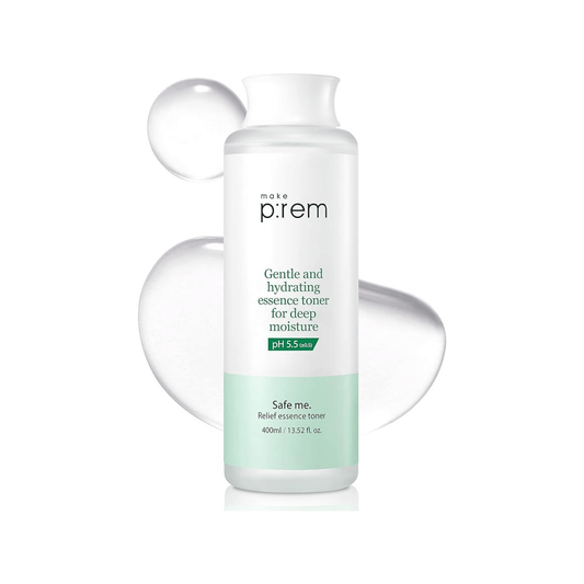 make p:rem Safe Me. 舒缓精华爽肤水 400ml