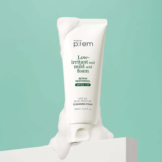 make p:rem Safe Me. 舒缓保湿洁面泡沫 170ml